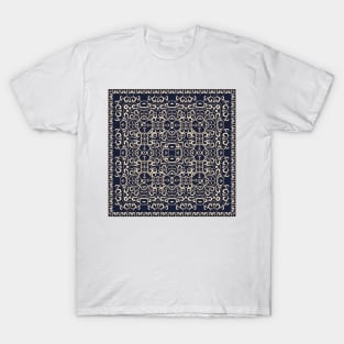 Bright square arabic ornate pattern T-Shirt